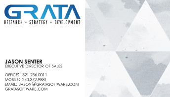 Grata Software Business Cards